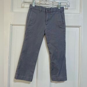 Crew Cuts pants Boys 3 Chino Gray Adjustable Slim Church Easter Spring Golf